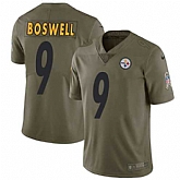 Nike Steelers 9 Chris Boswell Olive Salute To Service Limited Jersey Dzhi,baseball caps,new era cap wholesale,wholesale hats